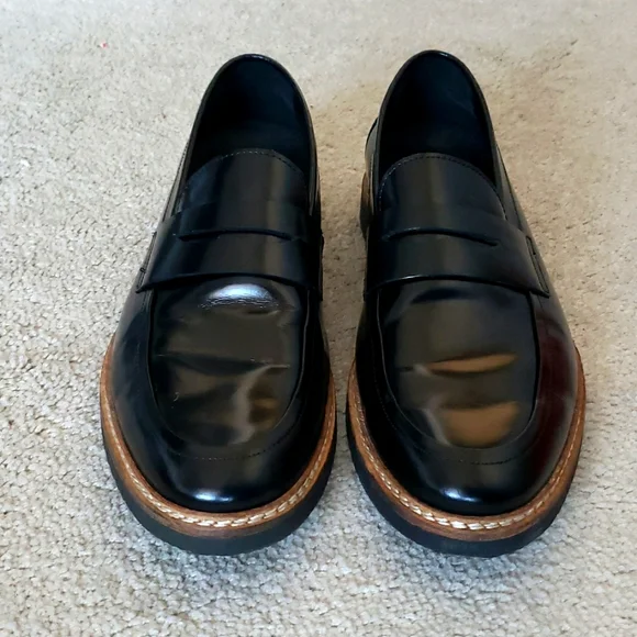Men\'s Public Opinion Dress Loafers Men Public Opinion Brown Leather Brown Slip On Loafer Shoes  main image 2